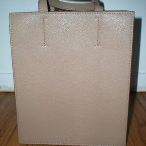 Faux leather tote/shoulder bag